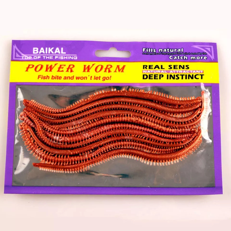 Fishing Lure Making Kit - 10PCS/Lot Artificial Sea Worms 135mm Soft