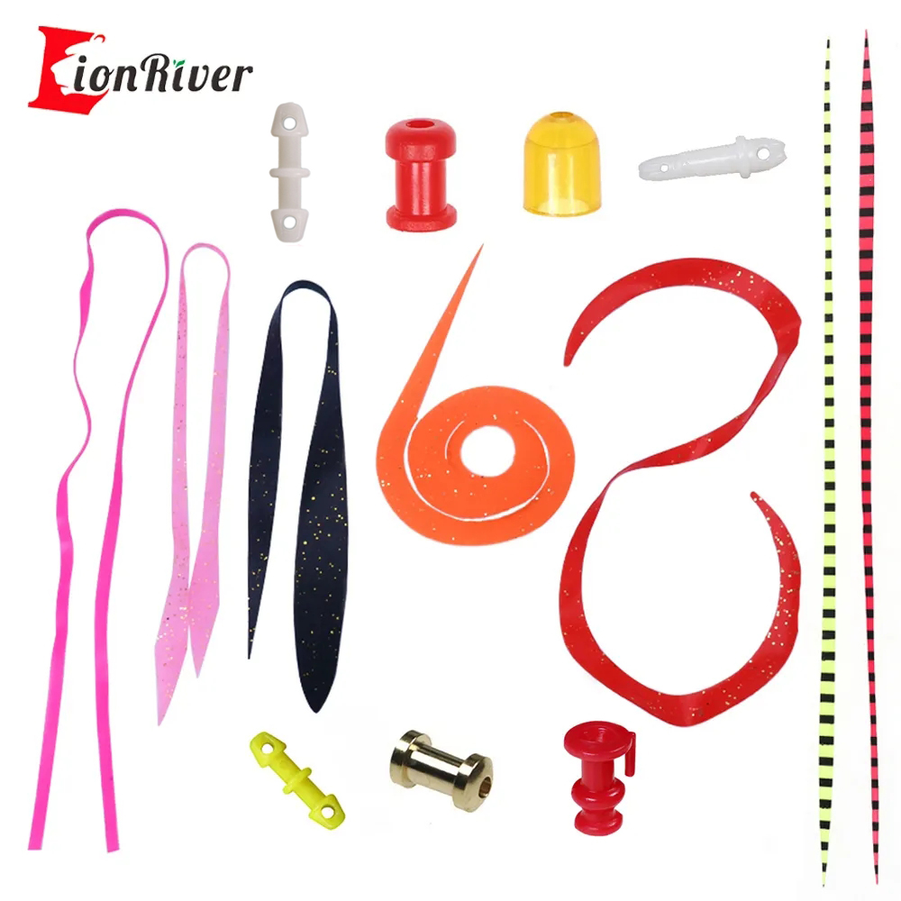 Fishing Lure Spinnerbait - LIONRIVER 20PCS Snapper Fishing Silicone Skirts