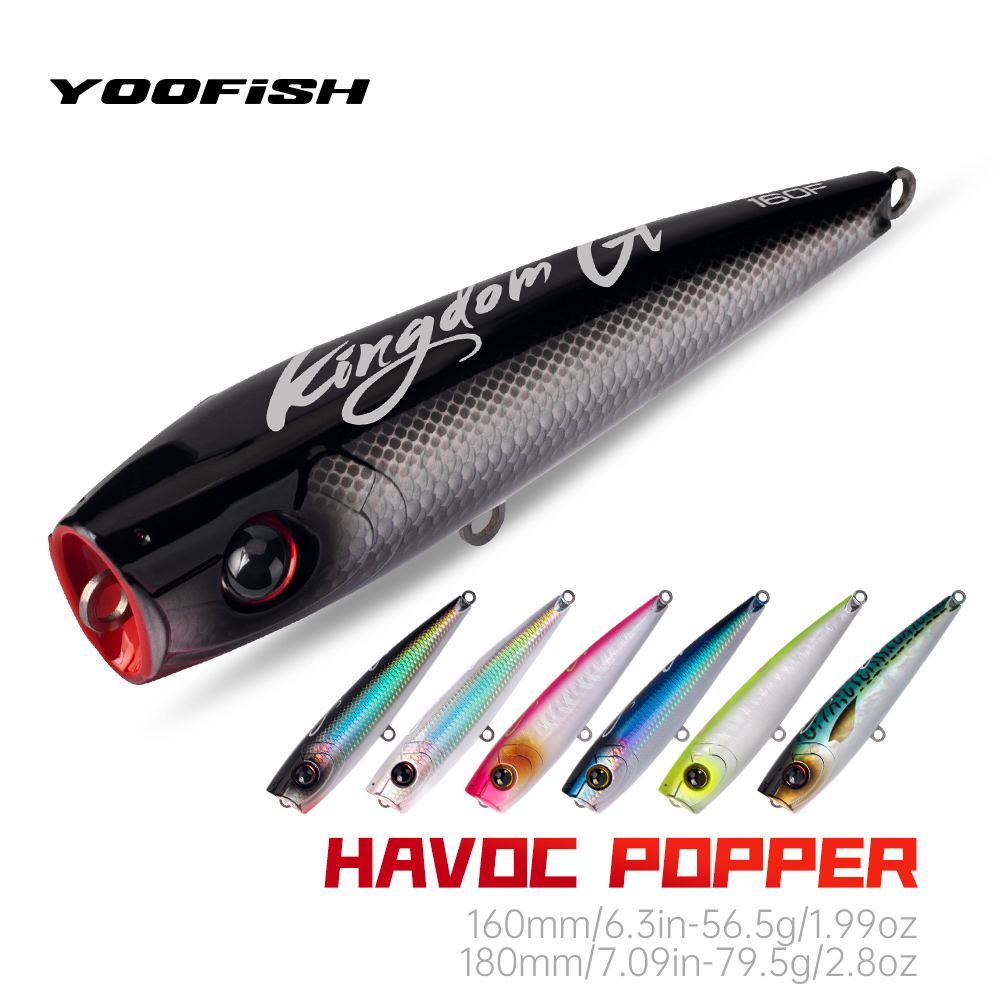 Fishing Lure Buzzbait - YOOFISH GT Fishing Lure Topwater Popper