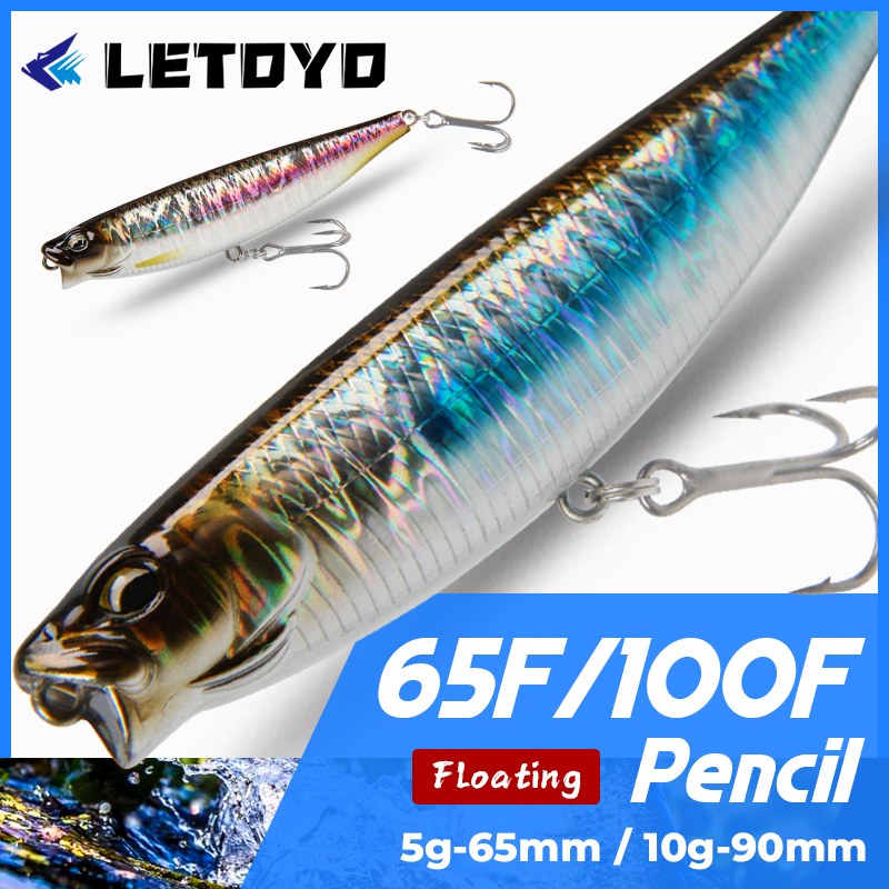 LETOYO 65mm 5g/90mm 10g Surfac - огляд і ціна Fishing Lure Swimbait