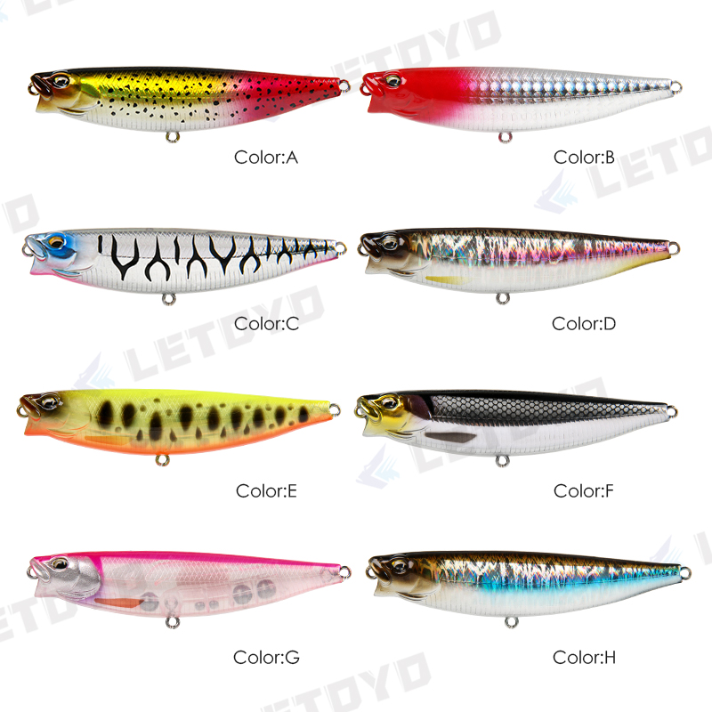 LETOYO 65mm 5g/90mm 10g Surfac - огляд і ціна Fishing Lure Swimbait