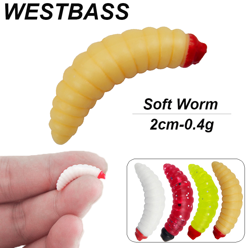 WESTBASS 20/50PCS Soft Larva S - огляд і ціна Fishing Lure Making Kit