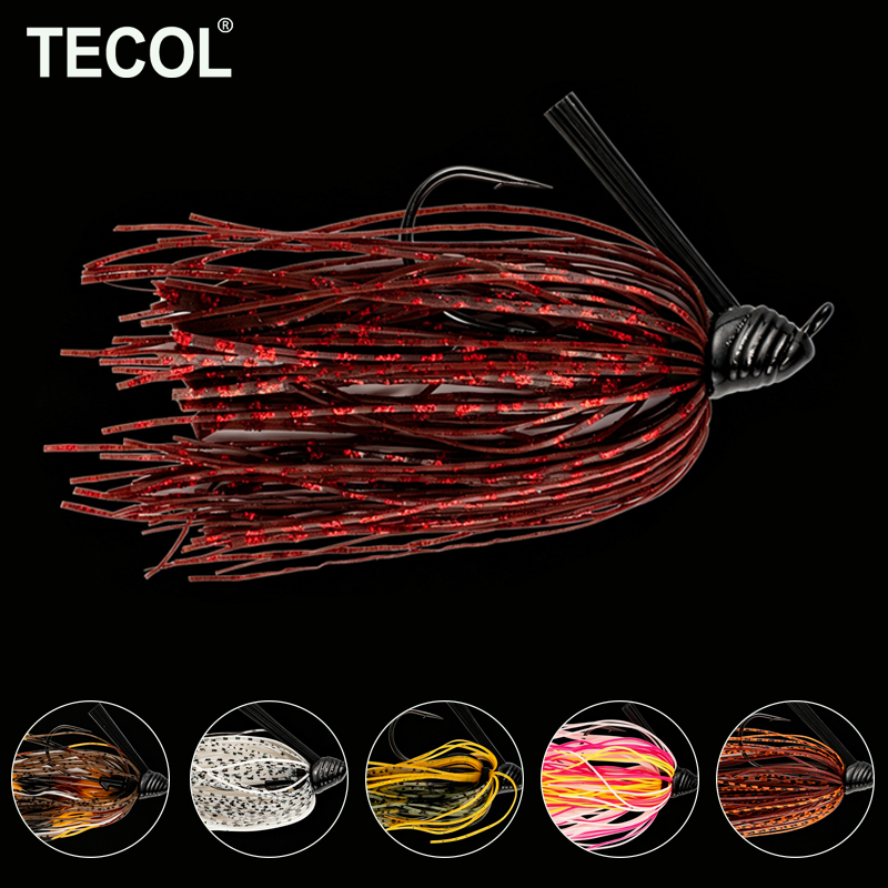 TECOL 10G Rubber Jig Silicone  - огляд і ціна Fishing Lure Buzzbait