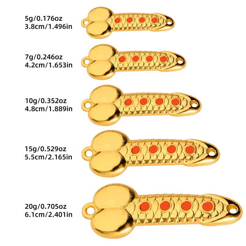 Metal Spoon Penis Shape Fishin - огляд і ціна Fishing Lure Spinnerbait