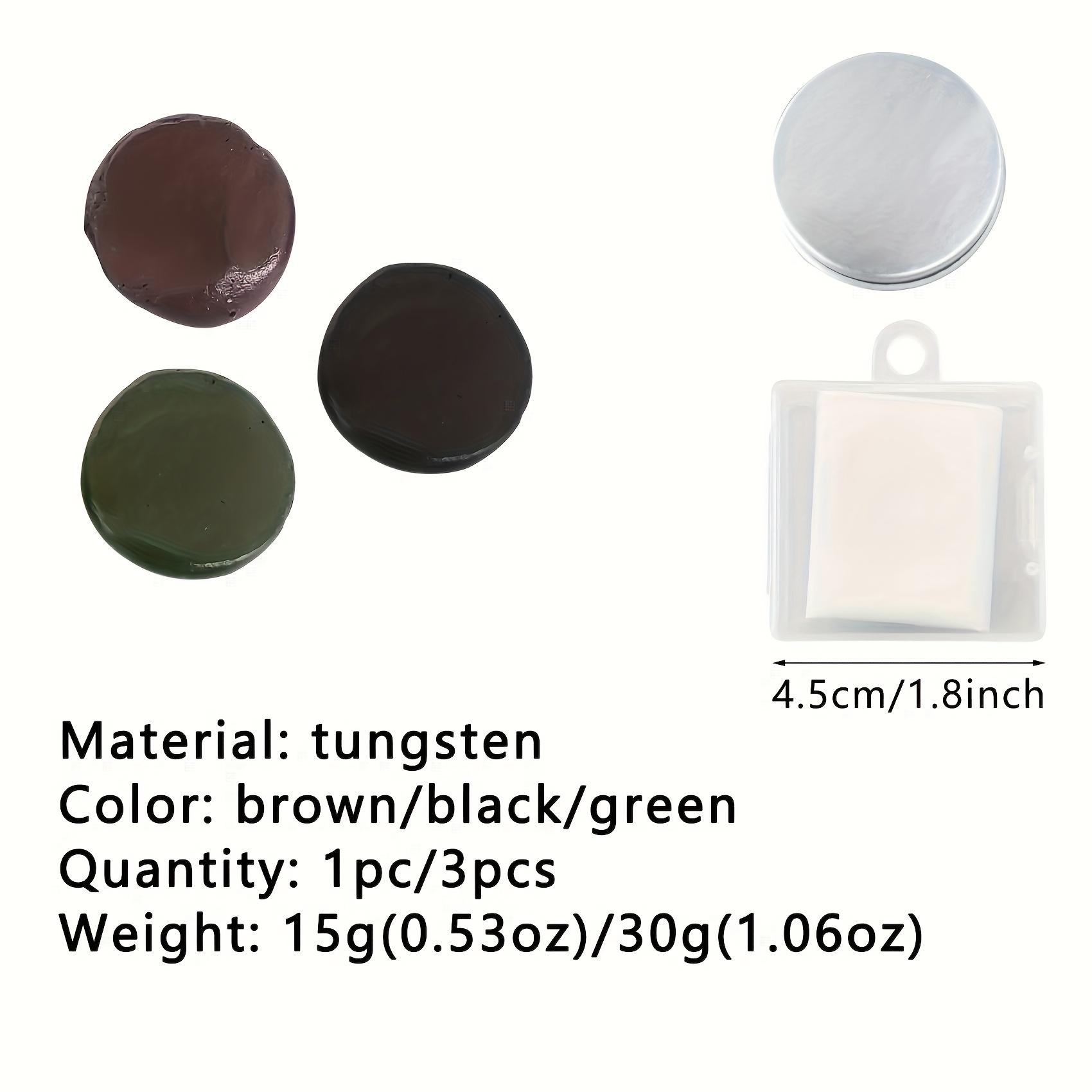 Tungsten Putty 0.5oz(15g) Tika - огляд і ціна Fishing Lure Accessories