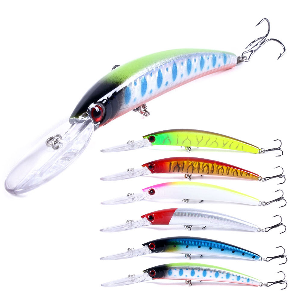 1PCS 15cm 15g  Deep Diving Jer - огляд і ціна Fishing Lure Crankbait
