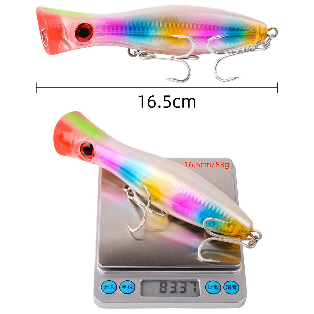 1pc 43g/83g Big Popper Floatin - огляд і ціна Fishing Lure Popper