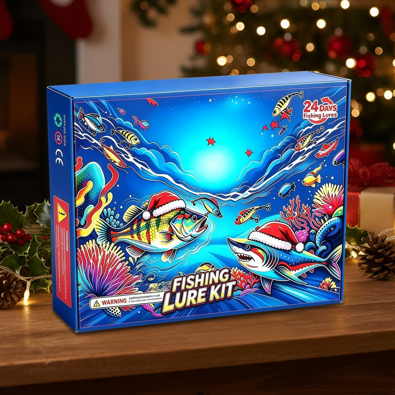 2026 Christmas Countdown Calen - огляд і ціна Fishing Lure Kit