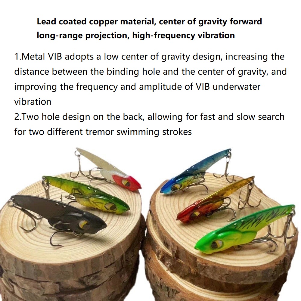 1Pcs Metal VIB Spinner Fishing - огляд і ціна Fishing Lure Spinner