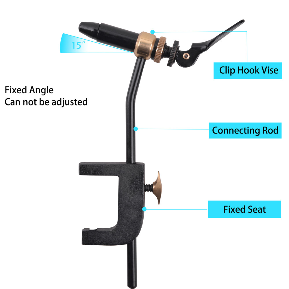 Rotary Fly Tying Vise Tool Saf - огляд і ціна Fishing Lure Kit