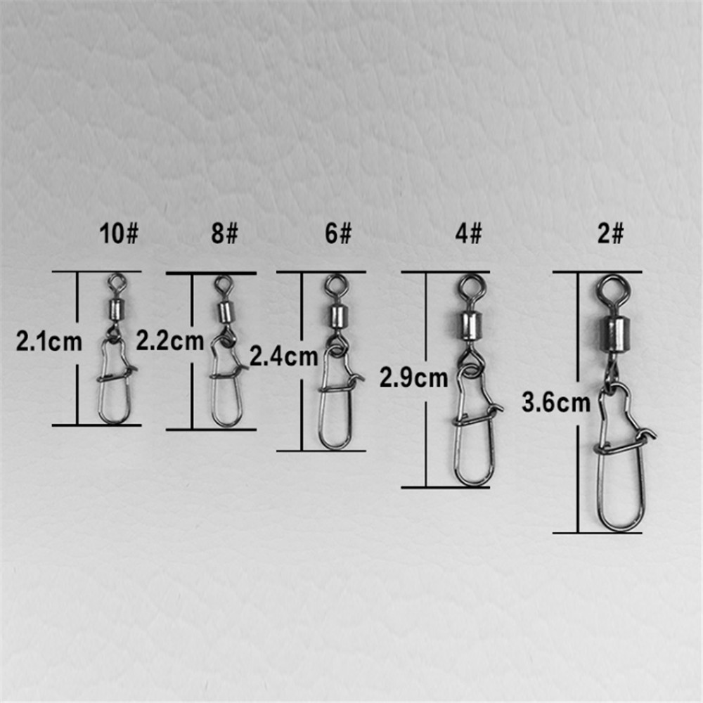 FISHINAPOT 30pcs/lot 2#-10# St - огляд і ціна Fishing Lure Spinnerbait