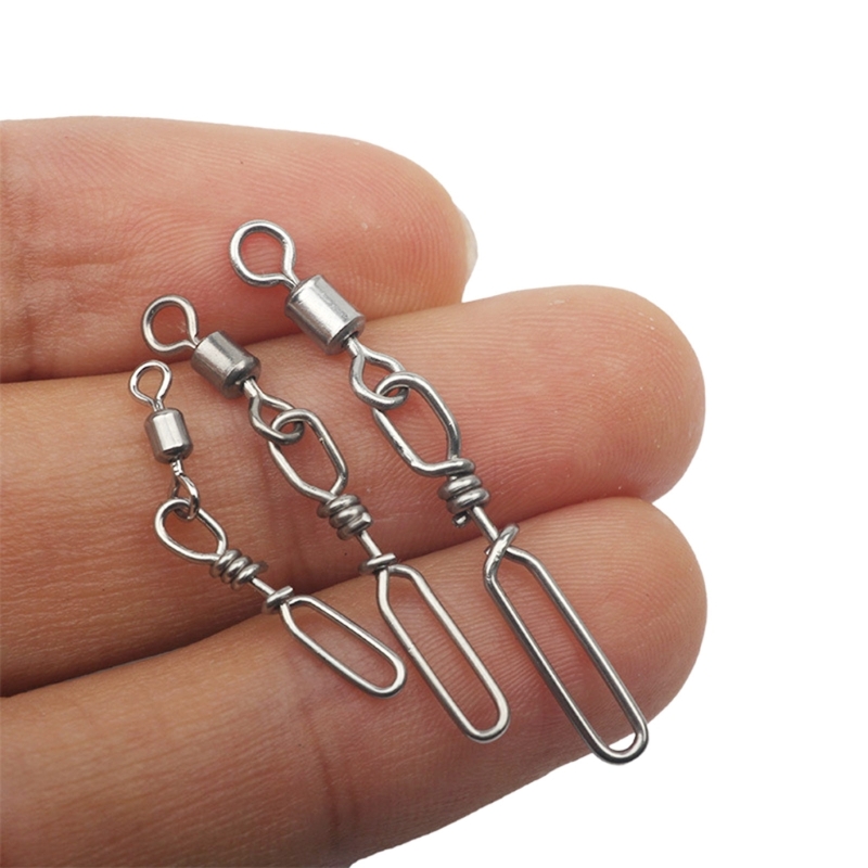 10Pcs Stainless Steel Quick Sn - огляд і ціна Fishing Lure Kit