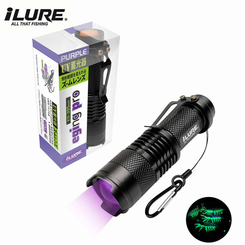 Mini UV Flashlight 395nm Ultra - огляд і ціна Fishing Lure Kit