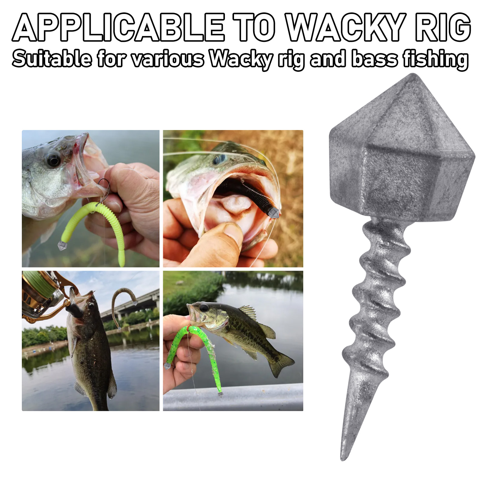 10pcs Fishing Insert Weight Si - огляд і ціна Fishing Lure Accessories