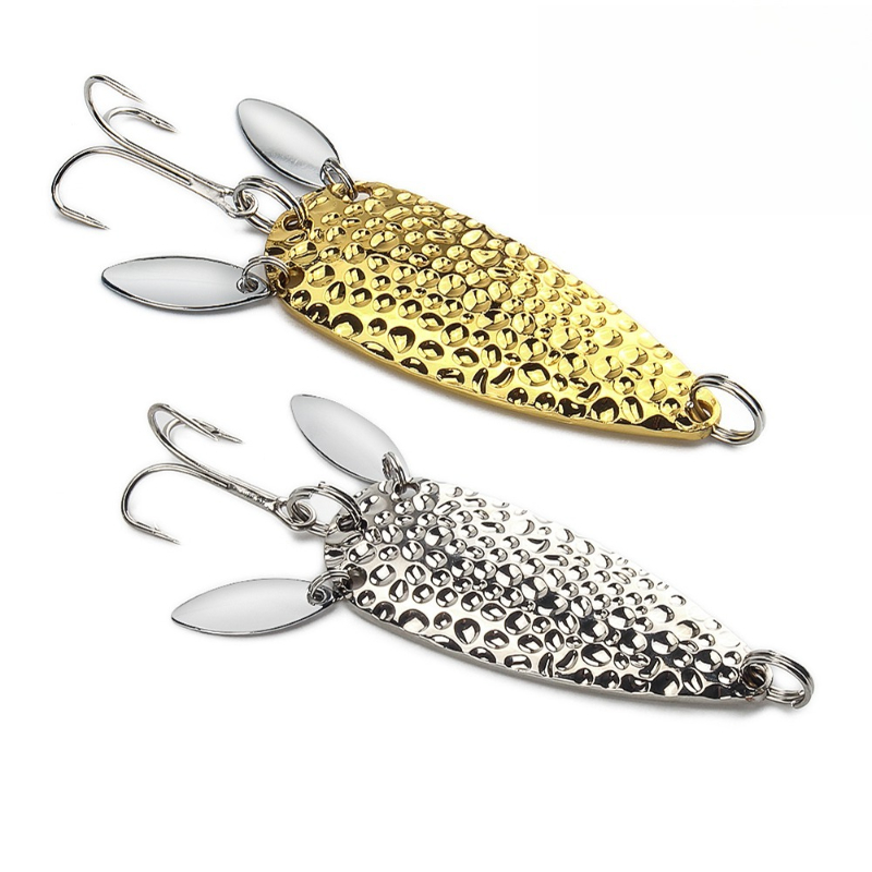 1Pcs Metal Spoon Spinnerbait D - огляд і ціна Fishing Lure Spinnerbait