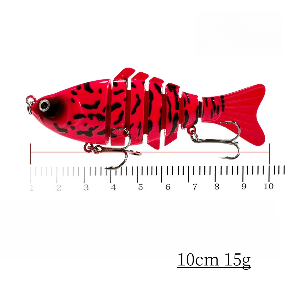 1pc Multi-segment Hard Lure 10 - огляд і ціна Fishing Lure Popper