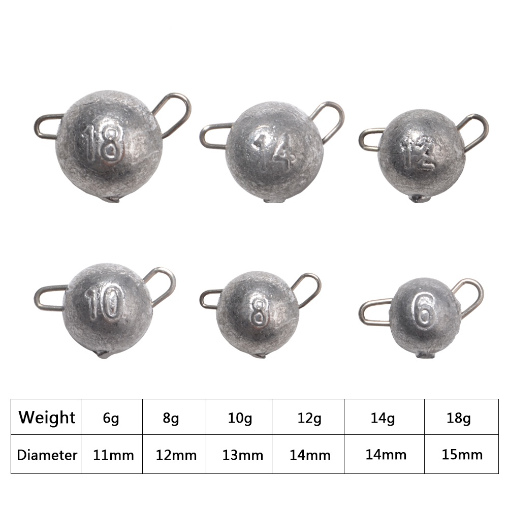 FTK 5pcs Supercontinent Sinker - огляд і ціна Fishing Lure Jig
