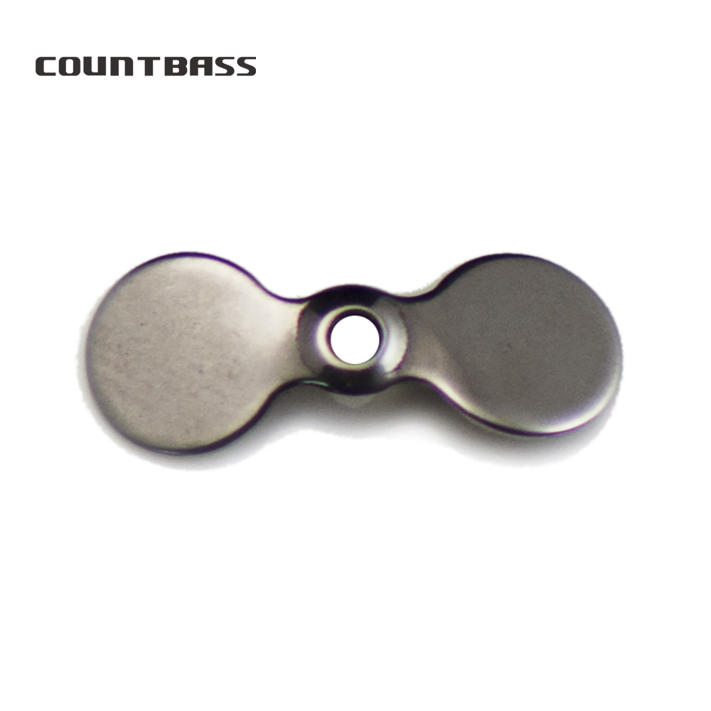 COUNTBASS 50pcs Stainless Stee - огляд і ціна Fishing Lure Blade Bait