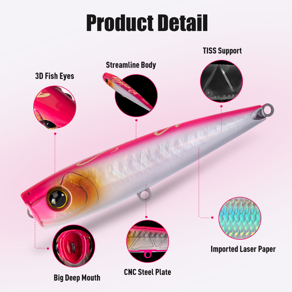 YOOFISH GT Fishing Lure Topwat - огляд і ціна Fishing Lure Buzzbait