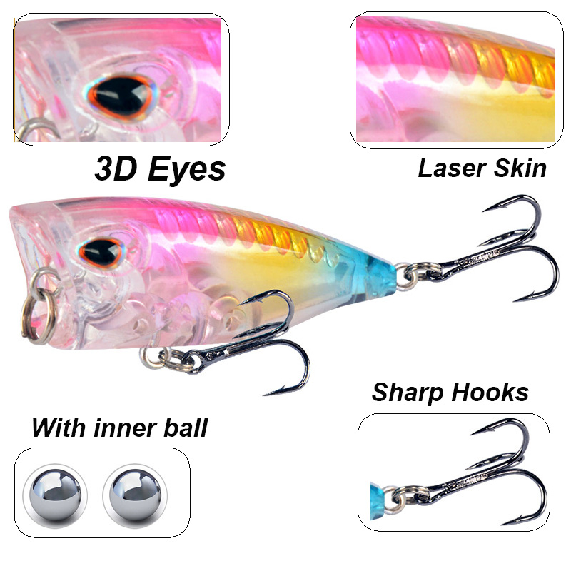 YUCONG 1PC Mini Popper Fishing - огляд і ціна Fishing Lure Popper