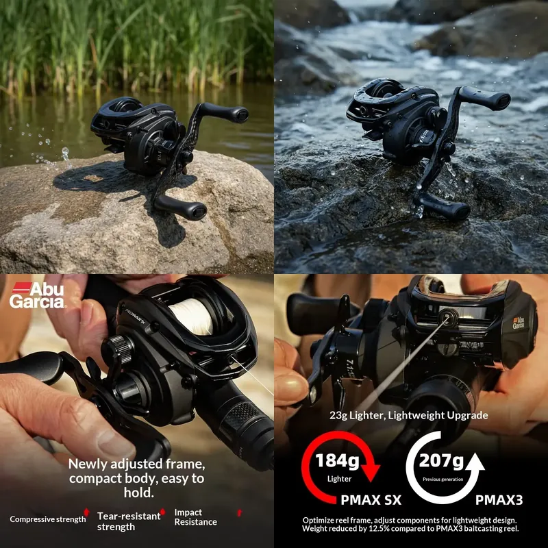 ZGLY Abu Garcia PMAX SX Baitca - огляд і ціна Abu Garcia Reel Max