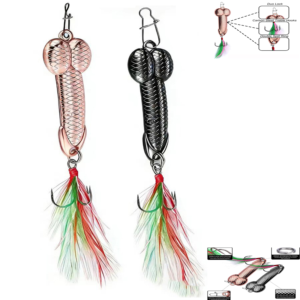 Metal Penis VIB Fishing Lure 3 - огляд і ціна Fishing Lure Blade Bait