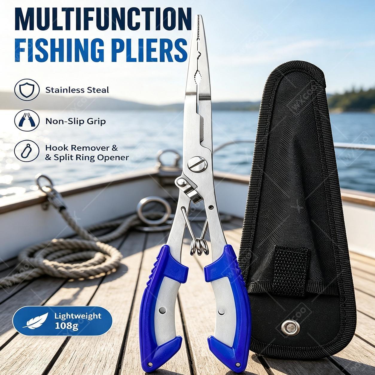 Multi-Function Stainless Steel - огляд і ціна Fishing Lure Kit