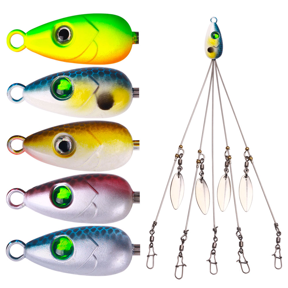 Alabama Rig Spinner Bait Umbre - огляд і ціна Fishing Lure Blade Bait