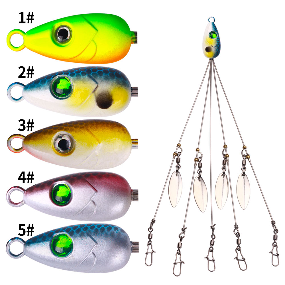 Alabama Rig Spinner Bait Umbre - огляд і ціна Fishing Lure Blade Bait
