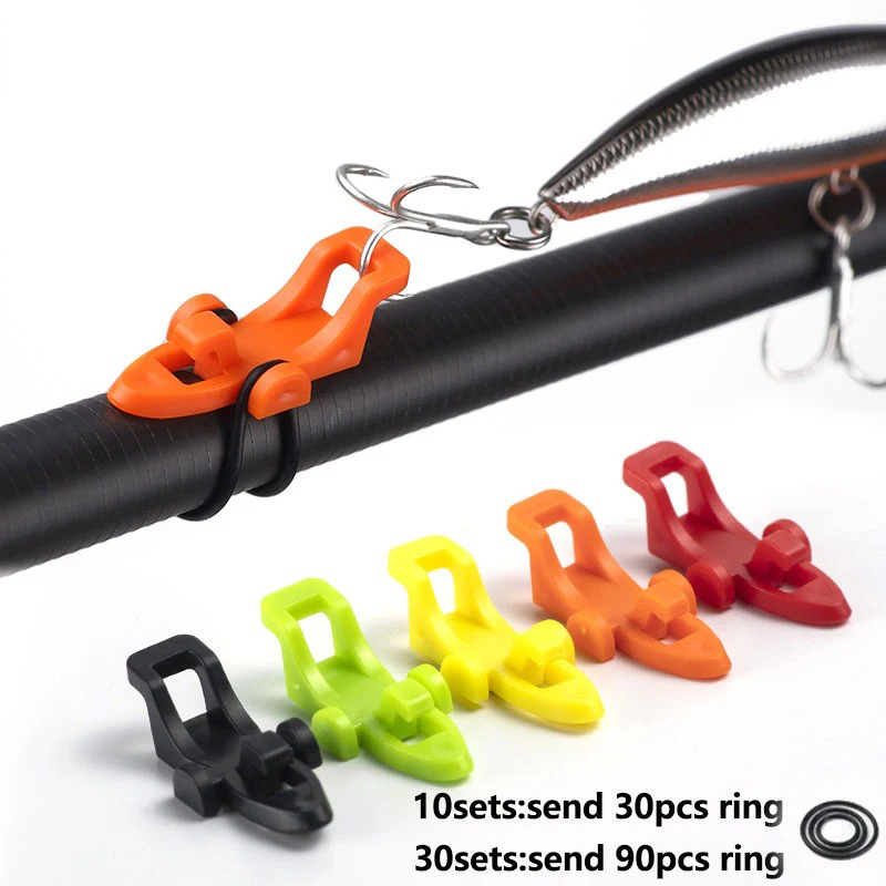 10-30pcs Fishing Rod Pole Hook - огляд і ціна Fishing Lure Jig