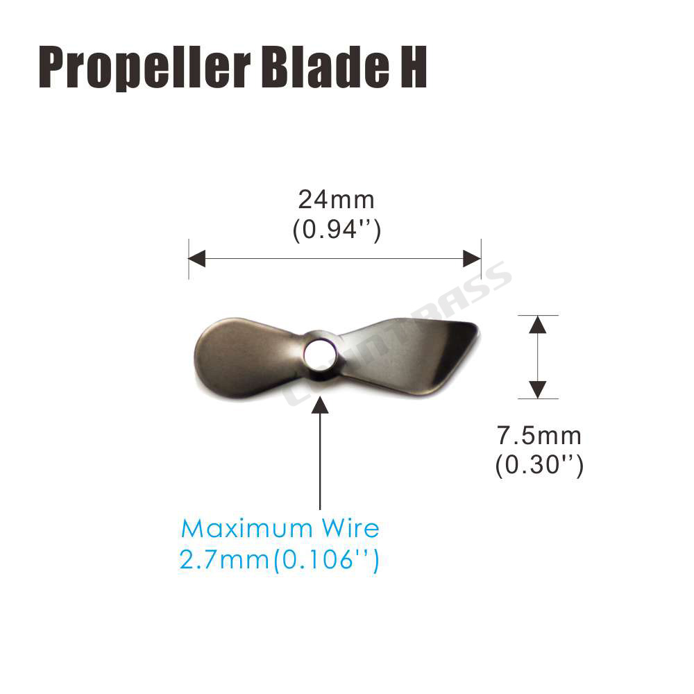 Countbass 50pcs Stainless Stee - огляд і ціна Fishing Lure Blade Bait